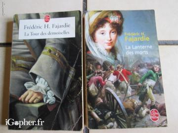 2 livres : La Tour des demoiselles + La lanterne des morts