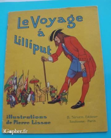Livre : Le voyage à Lilliput (illustré par Pierre Lissac)