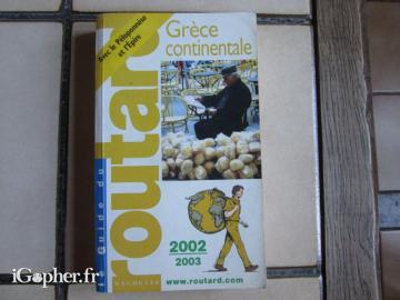 Guide voyage : Grèce Continentale (Le Routard)