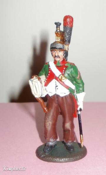 Soldat de plomb Dragon 4ème régiment 1810 - Delprado