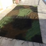 Toile d'ombrage de l'armée