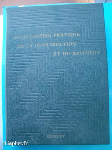 Encyclopédie pratique de la construction et du bâtiment (tome 1)