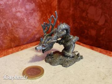 Figurine dragon le Fatzebourm N°34 (Atlas)
