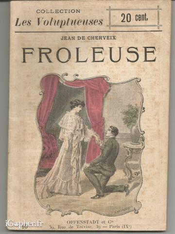 Livre : Froleuse (Les Voluptueuses) (Jean de Cherveix)