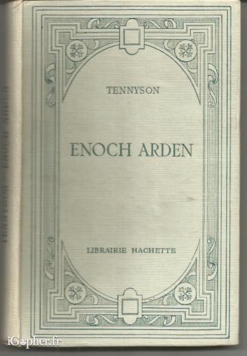 Livre en anglais : Enoch Arden (Poèmes de Tennyson)
