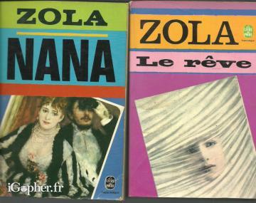 Livres Emile ZOLA (au choix)