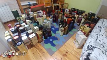 160 boites à Whisky