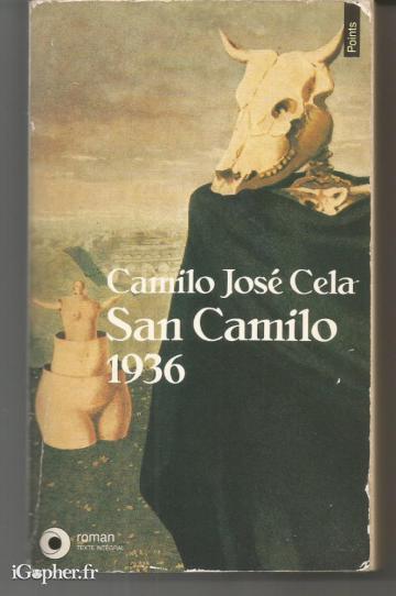Livre : San Camilo 1936 (Camilo José Cela)