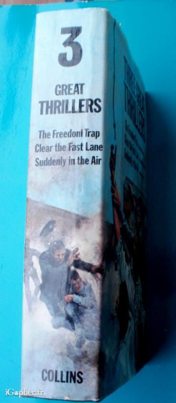 Livre : Three great thrillers (Bagley + Rutherford + Campbell)