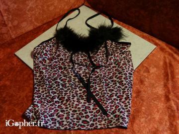 Caraco motif léopard - Schnabel