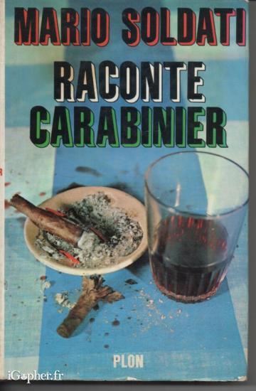 Livre : Mario Soldati raconte carabinier