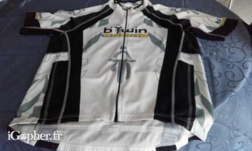 3 maillots de cycliste pour homme (Centini - B'twin)