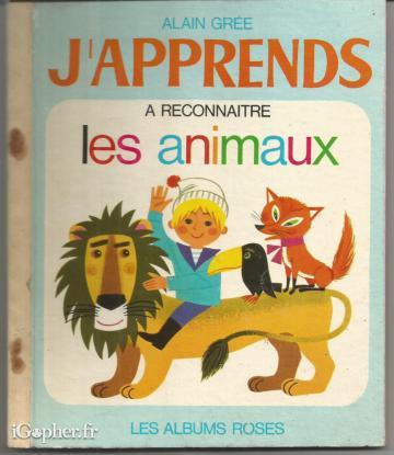 Livre : J'apprends à reconnaître les animaux avec Pilou