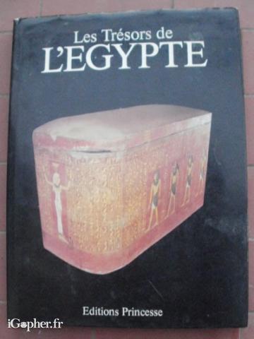Livre : Les trésors de l'Egypte (Rosalie David)