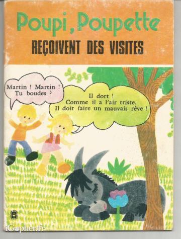 Livre enfants : Poupi, Poupette reçoivent des visites