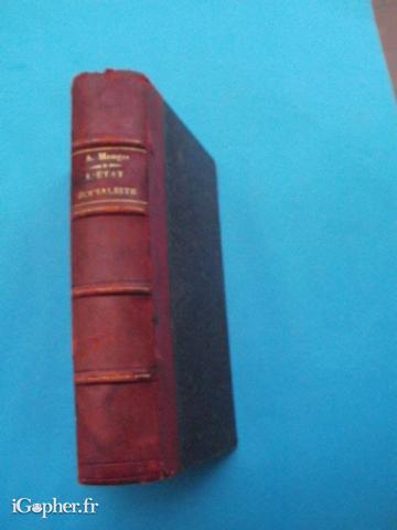 Livre : L'état socialiste (Anton Menger)