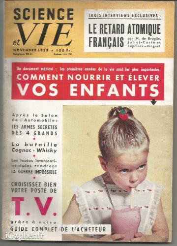 Revue : Science et Vie N°458 de Novembre 1955
