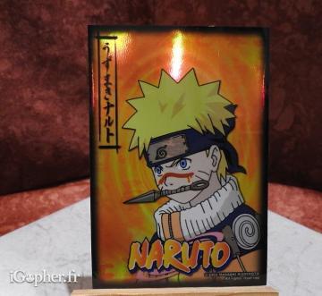 45 Pochettes de protection cartes Naruto