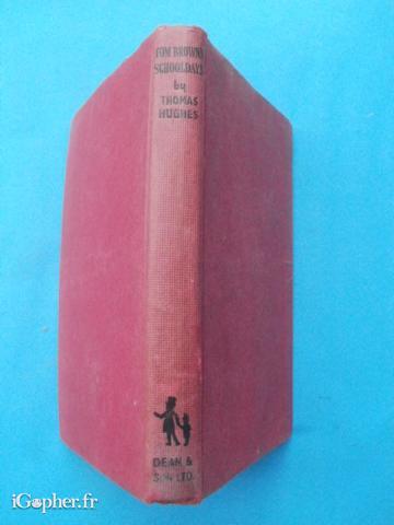 Livre en anglais : DaysTom Brown's School (Thomas Hughes)