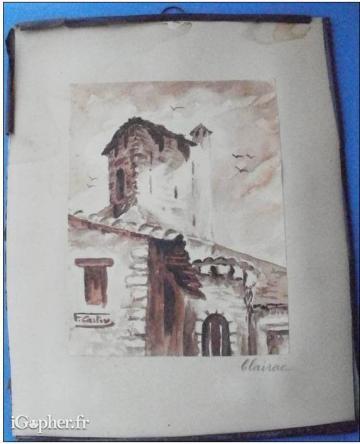 Peinture de Clairac (signée F. Castor)