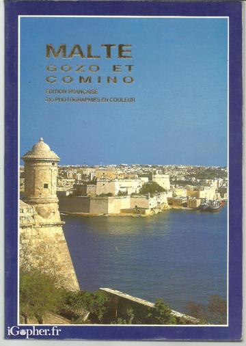 Livre : Malte Gozo et Comino (édition française)
