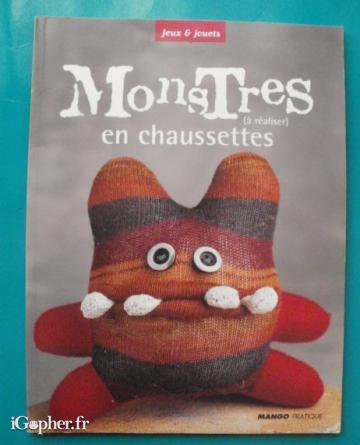 Livre : Monstres (à réaliser) en chaussettes