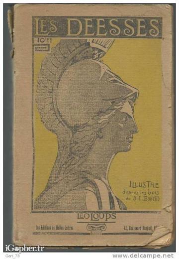 Livre de poèmes : Les déesses (Leo Loups)