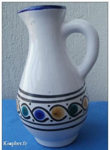 Petite cruche décorative
