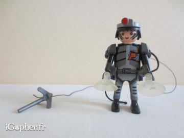 Figurine Playmobil agent secret