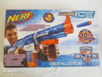 Jouet pistolet Nerf Retaliator N-Strike Elite Sonic Ice