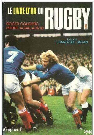 Le Livre d'or du Rugby 1981 (Roger Couderc et Pierre Albaladejo)