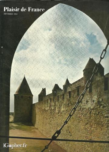 Revue Plaisir de France Février 1961 De Carcassonne à Montsegur