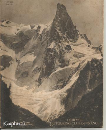 Revue du Touring Club de France Juin 1931 n° 439