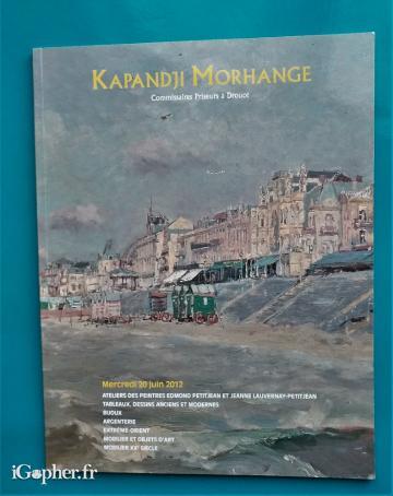 Catalogue de vente Kapandji Morhange (du 20 juin 2012)