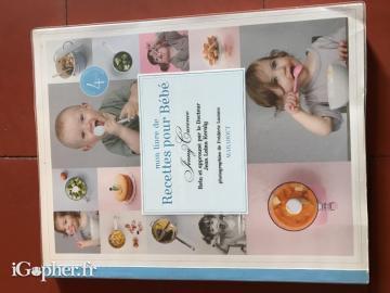 Livre : Mon livre de Recettes pour Bébé (Jenny Carenco)