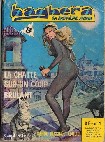 BD Baghera N°1 - La chatte sur un coup brûlant