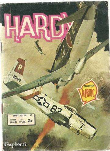 Livre : Hardy N°45 (Collection Heroic) - Aredit