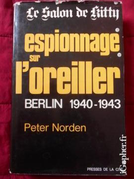 Livre Le Salon Kitty - Espionnage sur l'oreiller Berlin 1940-1943