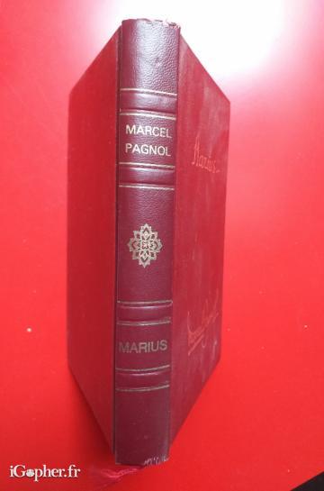Livre : Marius (Marcel Pagnol)