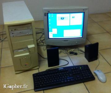 PC retrogaming Windows 98 DVD/CD