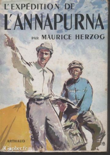 Livre : L'expédition de l'Annapurna (Maurice Herzog)