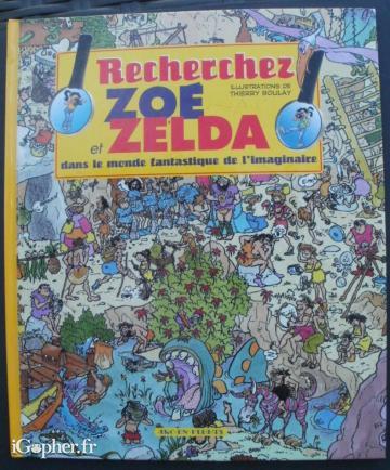 Livret jeu : Recherchez Zoé et Zelda (monde de l'imaginaire)