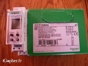 Horloge hebdomadaire modulaire