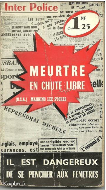 Livre "Meurtre en chute libre" par M.L. Stokes