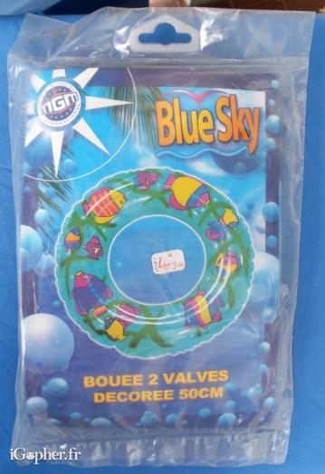 Bouée enfant avec deux valves