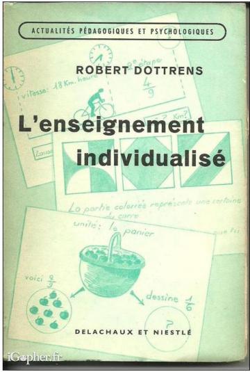 Livre "L'enseignement individualisé" (Robert Dottrens)