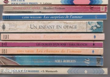Livres Harlequin (au choix)