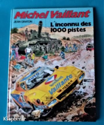 BD Michel Vaillant - l'inconnu des 1000 pistes
