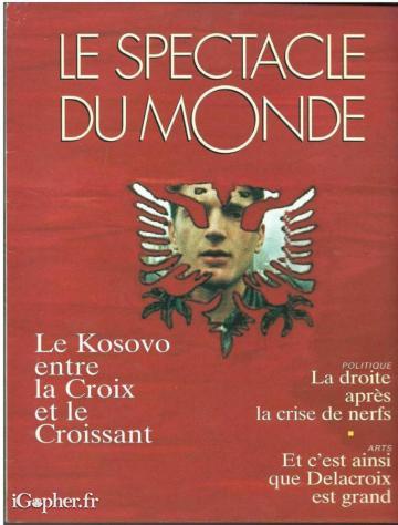 Revue "Le Spectacle du Monde" (N°433 de Avril 1998)