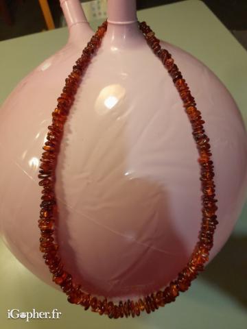 Collier Ambre 65cm